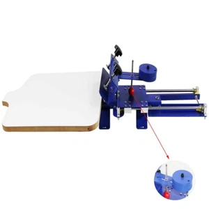 TECHTONGDA Siebdruckmaschine 1 Farbe Flach Druckgitter Rahmen Stil Presse - Bild 1 von 11