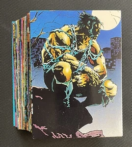 Wolverine From Then Till Now (1992) Serie 2 Juego Completo (1-90 cartas) - Imagen 1 de 1