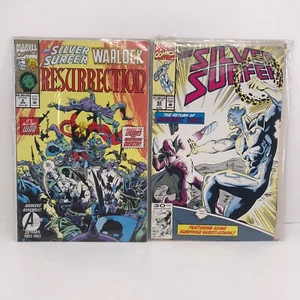 1993 Silver Surfer/Warlock Resurrection 2 Apr Silver Surfer 79 Apr 60 Dec 1991 - Picture 1 of 5