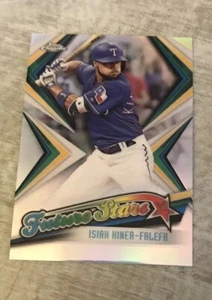 ISIAH KINER-FALEFA 2019 Topps Chrome Future Stars Rangers #FS-15 Yankees QTY - Picture 1 of 1