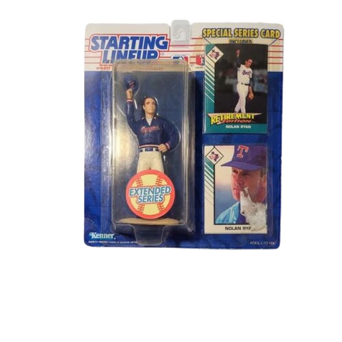 New Sealed! 1993 Nolan Ryan Retirement Edition Texas Rangers Starting Lineup Cover