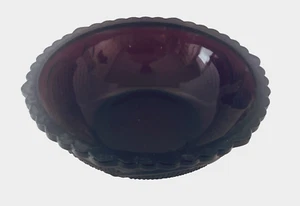 Avon Ruby Red Limited Edition Serving Bowl The 1876 Cape Cod Collection 1975 - Picture 1 of 12