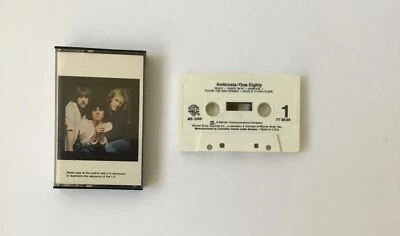 Vintage cassette Ambrosia One Eighty 1980 Warner Bros M5 3368 Foto 1 de 2