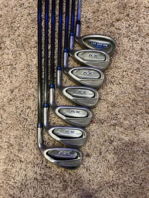 Juego de varillas flexibles regulares de grafito Acer XV 5-PW Dunlop SL-300 para hierro usadas diestro Foto 1 de 4