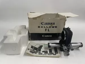 Canon Bellows FL Macro Bellows and Focusing Rail Set - Picture 1 of 4