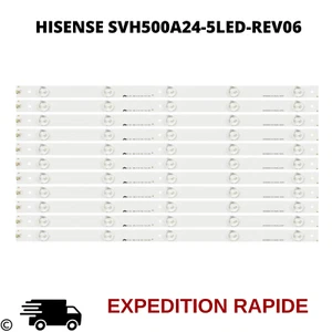 11PCS BARRES LED STRIP TV HISENSE SVH500A24 LTDN50K2204WSEU , LED50EC290N - Bild 1 von 1