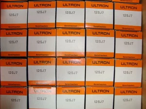 7 X 12SJ7 ULTRON NOS/NIB TUBES. CRYOTREATED. RCH39 - Picture 1 of 1