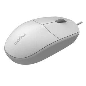 Rapoo N100 Optische Maus 1600 DPI Sensor ergonomisch PC Mac - Bild 1 von 1