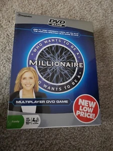 Who Wants To Be A Millionaire DVD Game 2-4 Players Age 10+ New Sealed - Picture 1 of 3