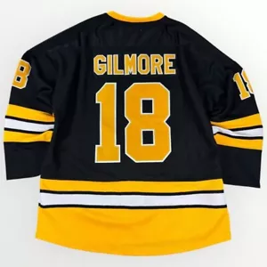 Boston Bruins Happy Gilmore Adam Sandler schwarz/gelb genäht NHL Hockey Trikot - Bild 1 von 10