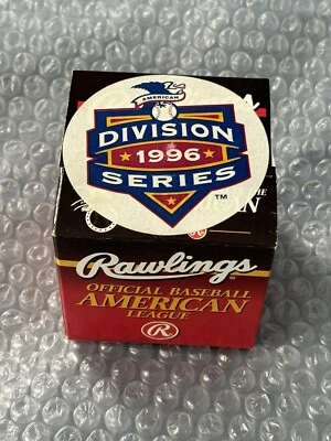 NIB Rawlings 1996 American League Division Series ALDS Baseball Ball SEALED Rare - Image 1 of 4