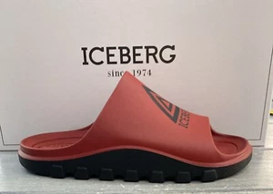 ICEBERG shoes Scarpa ciabatta new donna bordeaux size Eu 39/40 ICE4 - Imagen 1 de 7
