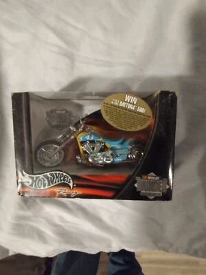 Nascar Hot Wheels 1/18 Scale 55724 Thunder Rides Motorbike #43 Cheerios - Image 1 of 4