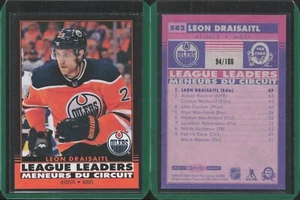 21.2020/21 O-Pee-Chee OPC Retro schwarz #583 Leon Draisaitl Öler/100 - Bild 1 von 1