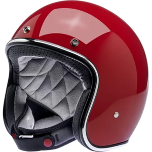 Display Biltwell Bonanza Helmet DOT - Gloss Red Medium MD MED M | 1001-137-203 - Picture 1 of 5