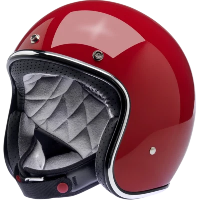 Casco Display Biltwell Bonanza DOT - Rojo Brillante Mediano MD MED M | 1001-137-203 Foto 1 de 4