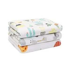 Baby Diaper Changing Pad Liners(22X27.5 inches) Soft Cotton Waterproof S3 - Picture 1 of 7