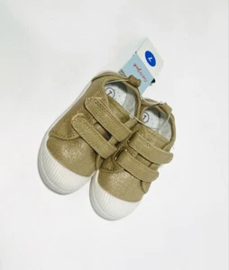 Cat & Jack Toddler Parker Sneakers Gold Shimmer - Sizes 7, 8 & 10 (NEW) - Picture 1 of 19