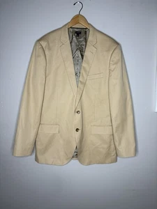 NWT J. Crew Mens Sz 44R Ludlow Jacket Khaki Suit Dress Blazer Coat 21350 New - Picture 1 of 9