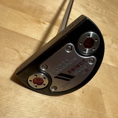 Scotty Cameron Select GoLo S5 34 pulgadas Putter diestro con cubierta de cabeza - Imagen 1 de 4