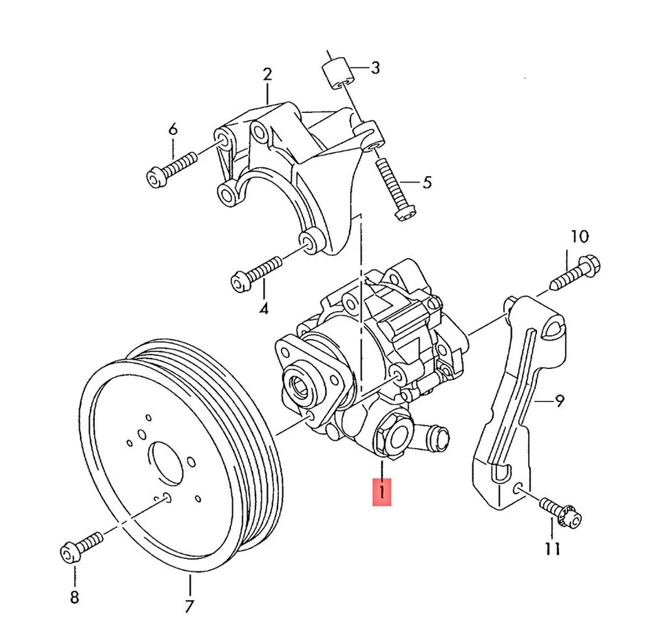 Bomba paletas 8E0145155P genuina AUDI A4 Avant S4 quattro descapotable 8EC 8ED 8HE Foto 1 de 1