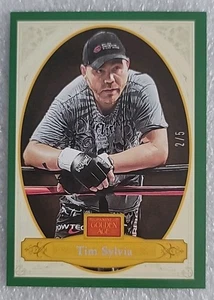 Tim Sylvia /5 Emerald 2025 Panini Combat Anthology Combat Golden Age NO.5 - Picture 1 of 4