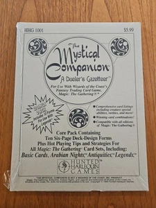 The Mystical Companion HHG 1001 A Duelers Gazetteer MTG Core Pack 1994  - Picture 1 of 2