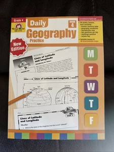 Evan Moor Daily Geography Practice, Grade 4 - Picture 1 of 2