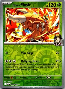 Ethan's Pinsir 001/182 - SV10: Destined Rivals Reverse Holo - Picture 1 of 2