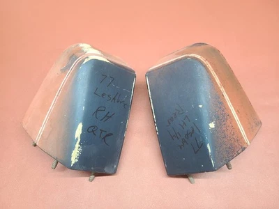 Par de extensiones de cuarto de luz trasera Buick Lesabre Limited 1977 1978 1979 Foto 1 de 4