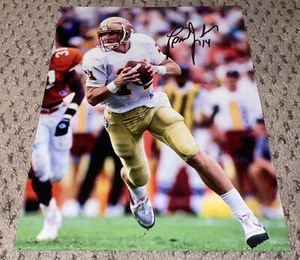 BRAD JOHNSON SIGNED 8X10 PHOTO AUTOGRAPH FLORIDA STATE FOOTBALL NOLES - Picture 1 of 1