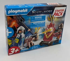 Playmobil 70503 Novelmore Starter Pack Ergänzungsset Kanone Schulzschild NEU - Picture 1 of 9