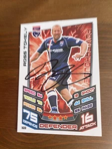 Ross Tokely Ross County Autographed Signed 2012 Topps Match Attax Trading Card - Picture 1 of 12
