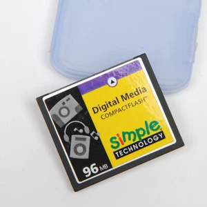 SYMPLE TECHNOLOGY CF 96MB COMPACT FLASH, PERFETTAMENTE FUNZIONANTE! - Picture 1 of 1