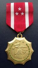 American U.S Philippines Defense Medal Full size with wearing brooch 