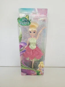 2017 Jakks Pacific Disney Fairies Tink Doll Pink & Green Dress 10" Doll Free S&H - Picture 1 of 7
