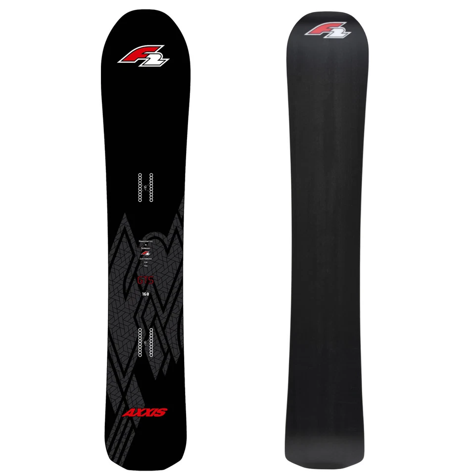 F2 Snowboard Axxis GTS Race Größe wählbar Schwarz 2024/25