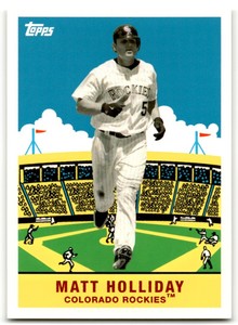 2007 Topps Flashback Fridays Matt Holliday Colorado Rockies #FF7