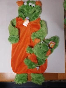 NWT boys 0-6m Gymboree 3 eyed furry monster Halloween bunting costume treat bag - Picture 1 of 1
