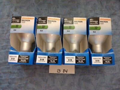 4 SYLVANIA 45-Watt R20  Flood Light Bulb - 310 Lumens Brand MADE IN USA - Image 1 of 3