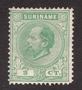 1873-89 Suriname Sc# 4 - 3¢ King William III - MNG postage stamp Cv$20 - Picture 1 of 1