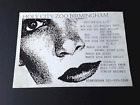 PETE SHELLEY Holy City Zoo FLYER (1981?) Rare Promo Leaflet for Birmingham Venue