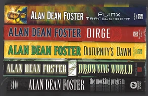 5FFEHBDJs Alan Dean Foster Lot FLINX TRANSZENDENT WELTPROGRAMM DAWN DIRGE - Bild 1 von 1