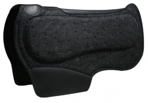 New! 28" x 31" AIRFLOW FELT BARREL SADDLE PAD w/ Shock foam bars 1/2" Thick - Picture 1 of 1