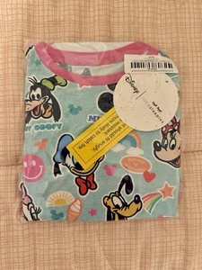 Little Sleepies Disney Mickey’s Clubhouse Pink Pajama PJ Set Size 7/8 - Picture 1 of 1