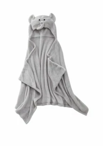 Lightning Elephant Plush Hooded Throw 50" x25" NIB - Picture 1 of 2