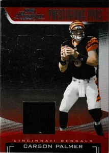 2006 Playoff Prestige PRESTIGIOUS PROS #PP-12 Carson Palmer Game Worn Jersey - Picture 1 of 2