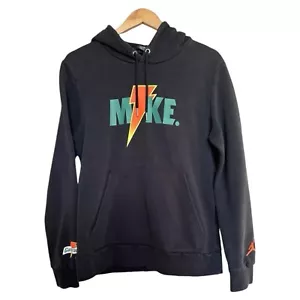 Nike Jordan Lightning Mike Gatorade Hoodie Pullover Herren Medium Schwarz - Bild 1 von 12