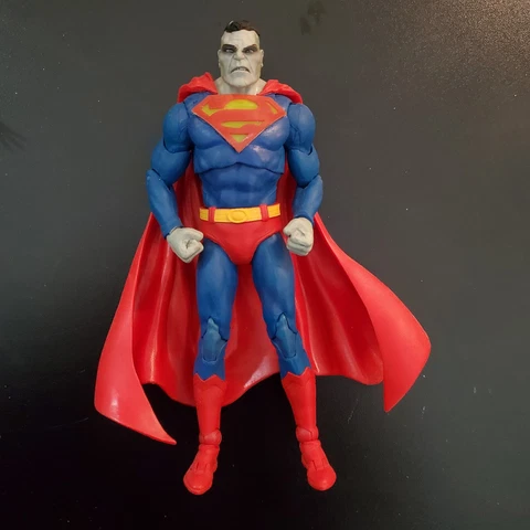 BIZARRO 7" Custom McFarlane DC Multiverse Action Figure Superman Legion of Doom Cover
