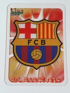 FC Barcelona Team Shield #1 Mundicromo Liga Crystal Karten 2006-07 Selten - Bild 1 von 12